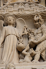 Image showing Angel and devil