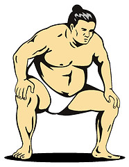 Image showing Japanese Sumo Wrestler