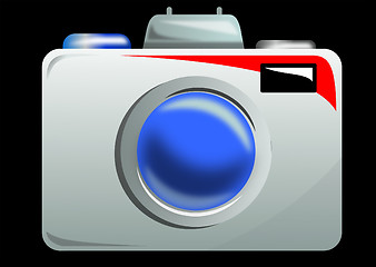 Image showing Camera Icon Retro