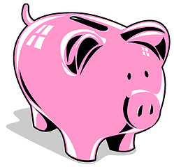 Image showing Pink Piggybank