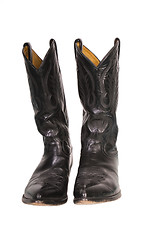 Image showing Isolated cowboy boots