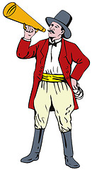 Image showing Ringmaster with Bullhorn