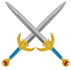 Image showing Sword Crossed Over