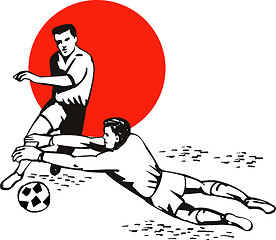 Image showing Soccer Goalie Ball