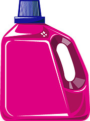 Image showing Laundry Bottle Isolated