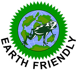 Image showing Earth Friendly Sign