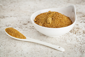 Image showing coconut palm sugar