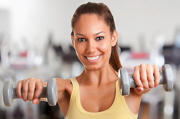 Image showing Woman Working Out