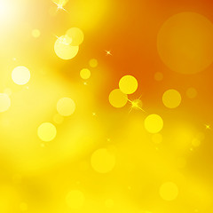 Image showing Glittery gold Christmas background. EPS 10