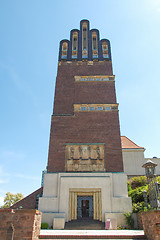 Image showing Wedding Tower in Darmstadt