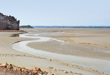 Image showing around Mont Saint Michel Abbey