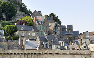 Image showing around Mont Saint Michel Abbey