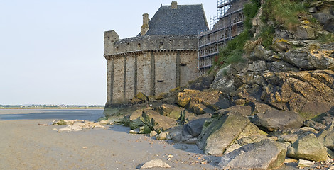 Image showing around Mont Saint Michel Abbey