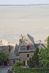 Image showing around Mont Saint Michel Abbey