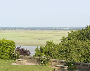 Image showing around Mont Saint Michel Abbey