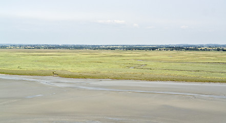 Image showing around Mont Saint Michel Abbey