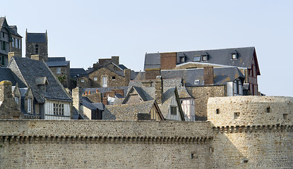 Image showing around Mont Saint Michel Abbey