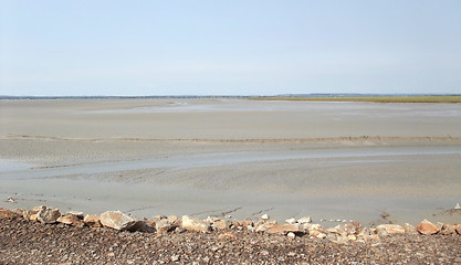 Image showing around Mont Saint Michel Abbey