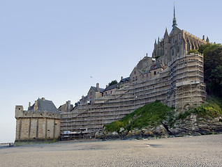 Image showing around Mont Saint Michel Abbey