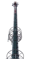 Image showing Cellular communication tower