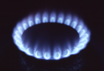 Image showing Blaze of gas