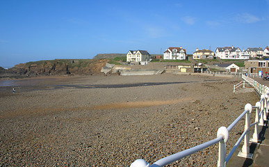 Image showing stoney beach