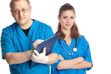 Image showing two medical doctors