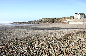 Image showing stoney beach