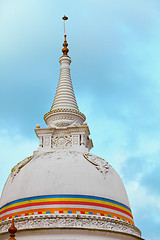 Image showing Stupa (dagoba) - Kande Viharaya Temple. Bentota, Sri Lanka