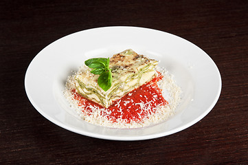 Image showing lasagna