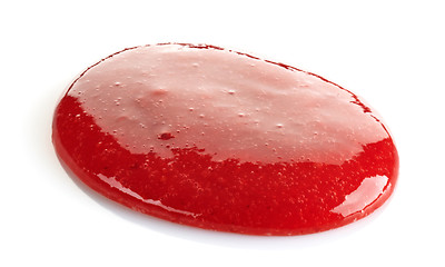 Image showing sweet strawberry sauce