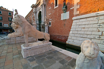 Image showing Venice Italy Arsenale 