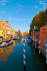 Image showing Venice Italy unusual pittoresque view