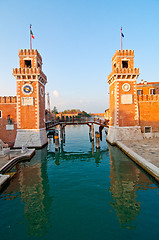 Image showing Venice Italy Arsenale 