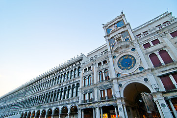 Image showing Venice Italy San marco square belltower 