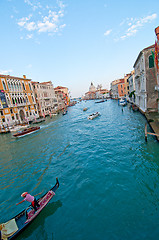 Image showing Venice Italy grand canal view