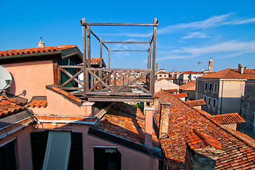 Image showing Venice Italy altana terrace