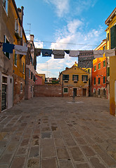 Image showing Venice Italy unusual pittoresque view