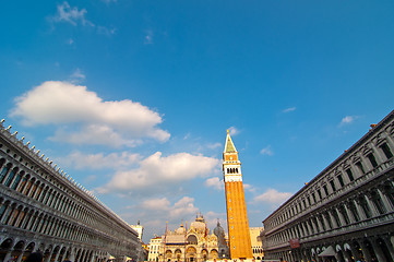 Image showing Venice Italy Saint Marco square view