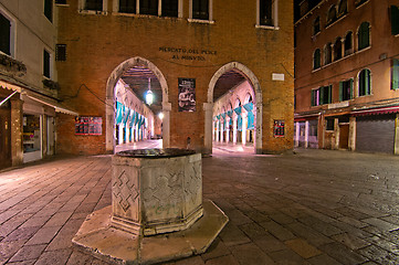 Image showing Venice Italy fish market