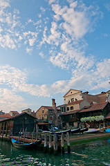 Image showing Venice Italy San Trovaso squero view