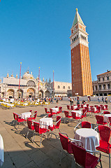 Image showing Venice Italy Saint Marco square view