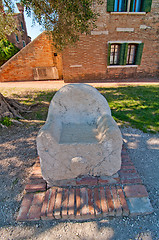 Image showing Venice Italy Torcello Attila’s throne