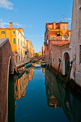 Image showing Venice Italy unusual pittoresque view