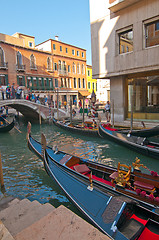 Image showing Venice Italy  unusual pittoresque view