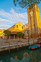 Image showing Venice Italy San Nicolo dei mendicoli church