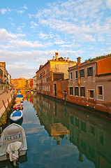 Image showing Venice Italy unusual pittoresque view