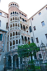 Image showing Venice Italy Scala Contarini del Bovolo