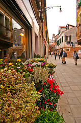 Image showing Venice Italy unusual scenic view