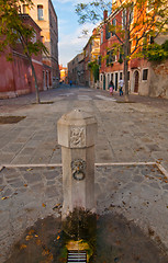 Image showing Venice Italy unusual pittoresque view